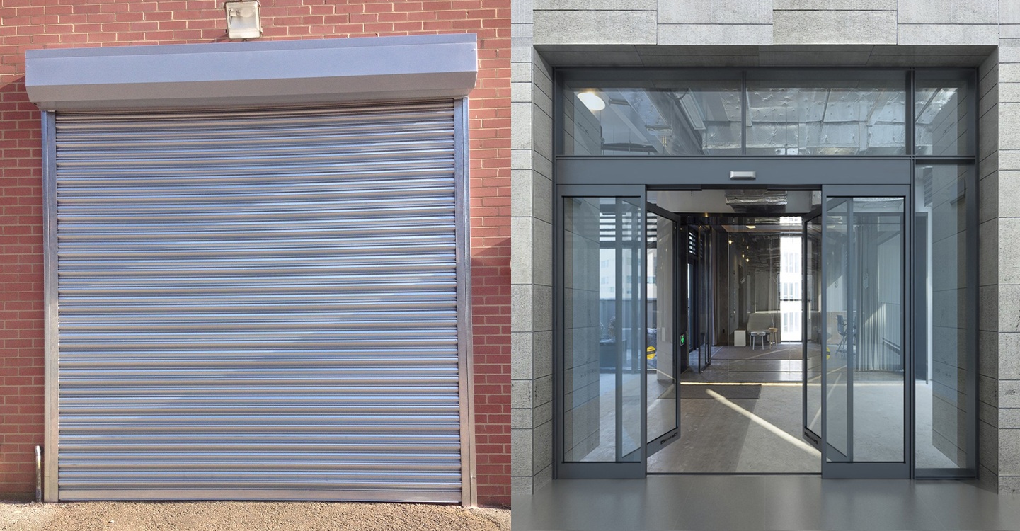 Puertas Automáticas de Cristal y Persianas para Comercios | Puertas Automáticas D.A. Soluciones para tu Negocio.