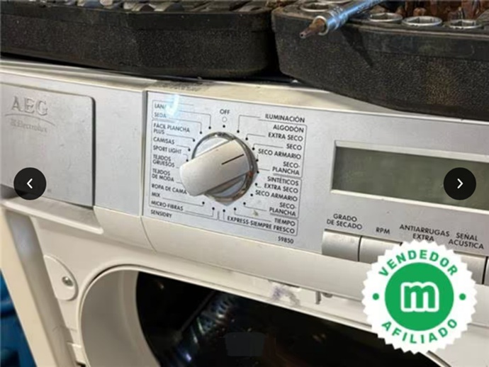 Motor Secadora AEG Lavatherm T59850 | Recambios | Adisa Recicla