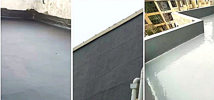 Equipo de Europa 9 en varios proyectos aplicando membrana de poliuretano alifático en cubierta plana, creando un escudo UV continuo y resistente.