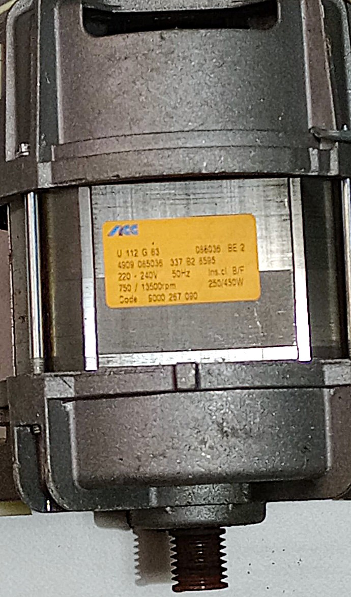 Motor Lavadora Balay TS6100 Segunda Mano | Adisa Recicla.